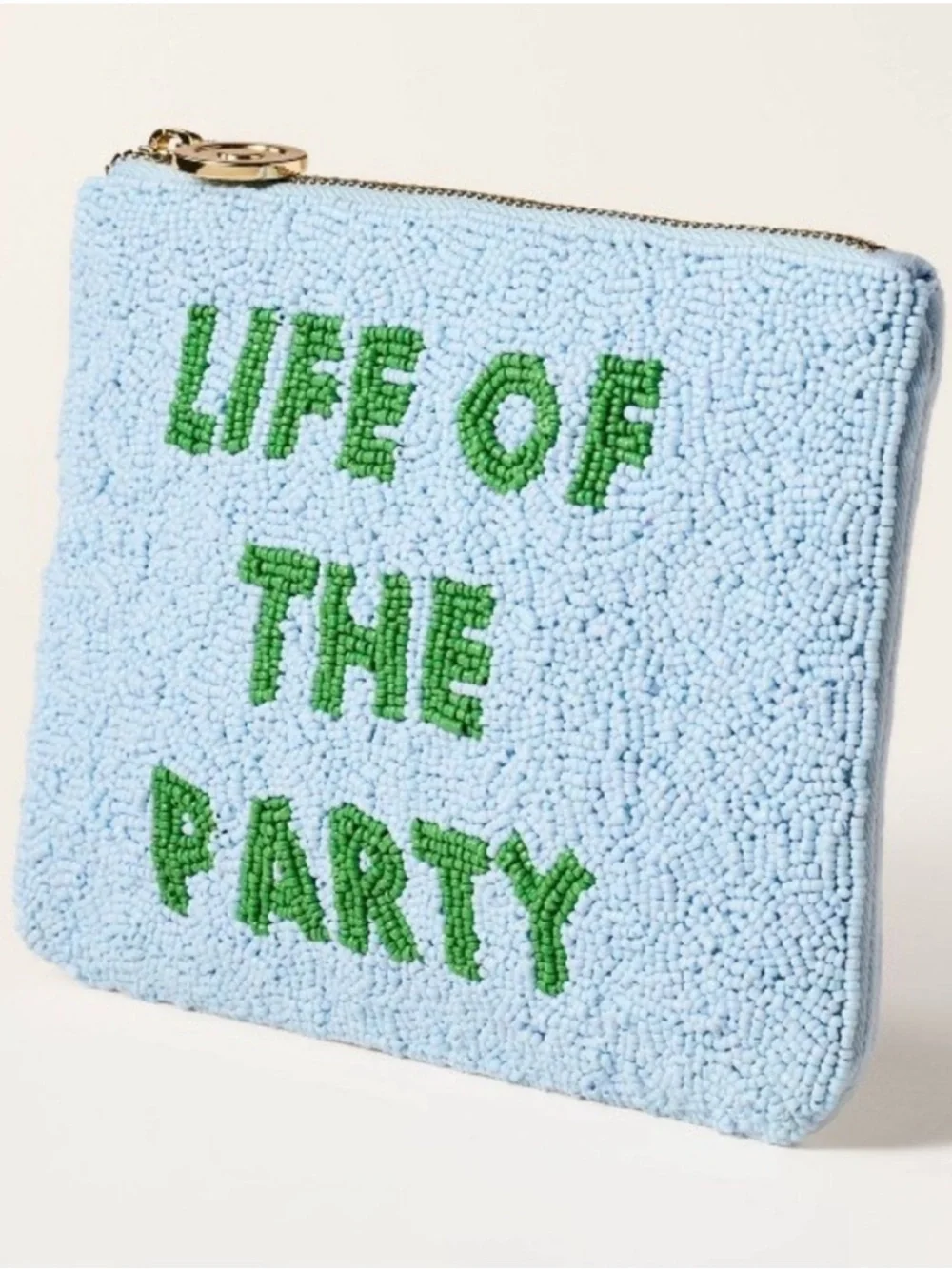 Kate Spade x Target Life of the Party Beaded Clutch NWT 🩵💚